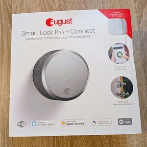 August Home Smart Lock Pro + Connect Hub - Wi-Fi Smart Lock for Keyless Entry
